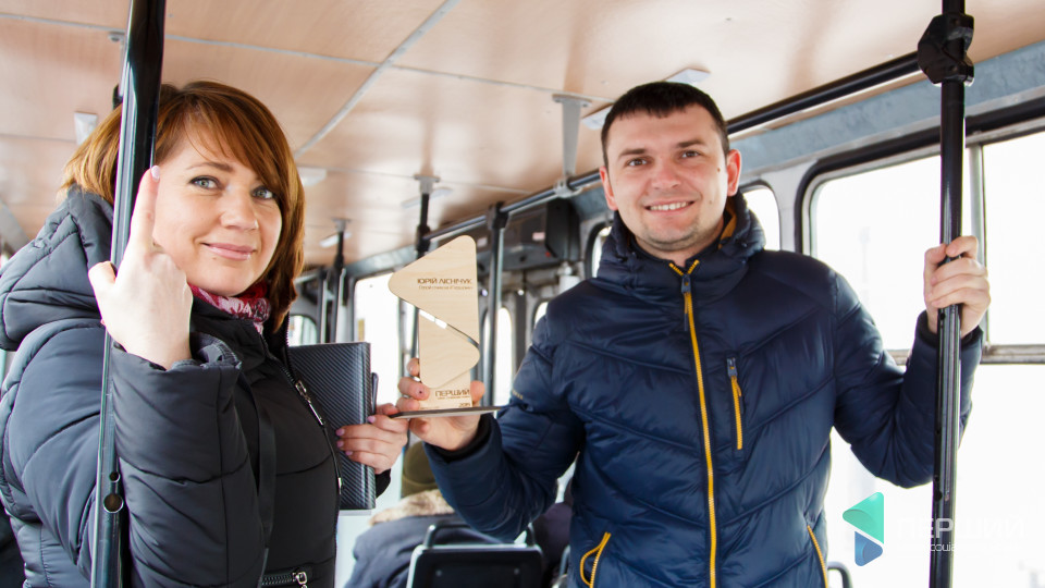 «Перший» привітав героя січня – Юрія Ліснічука