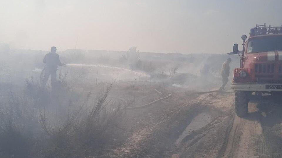 Палії не зупиняються. На Волині горіли землі запасу та очерет
