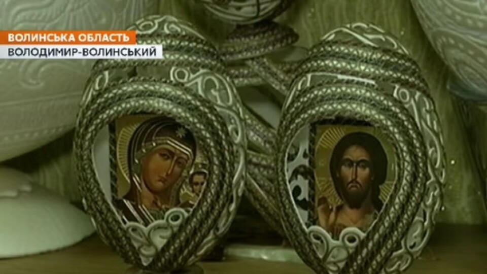 Волинянин, який творить шедеври із яєчної шкаралупи, хоче потрапити до Книги рекордів Гіннеса