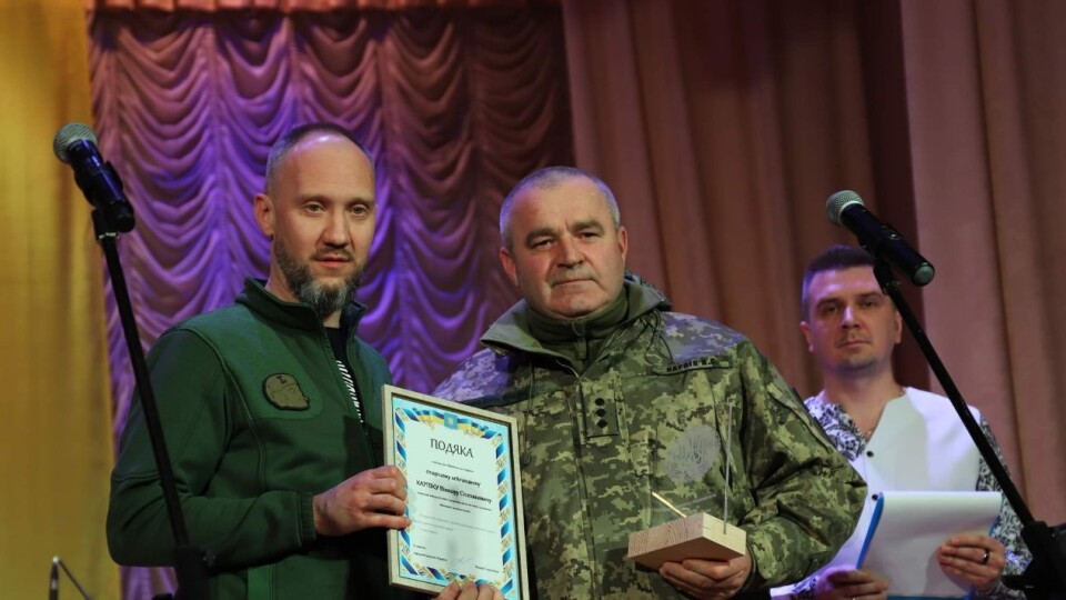Для військових волинської тероборони влаштували концерт з вітаннями і подяками. ФОТО