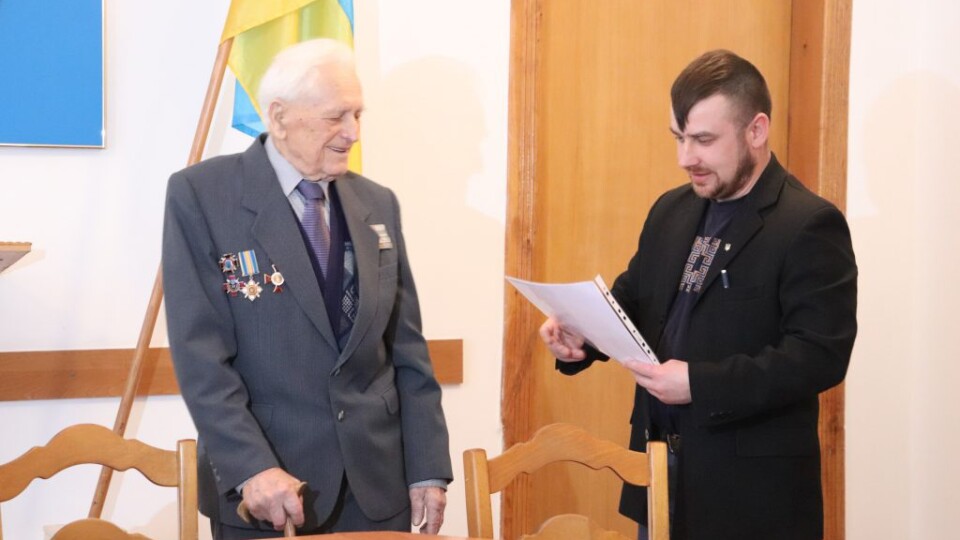 97-річному воїнові УПА з Волині вручили документи про реабілітацію