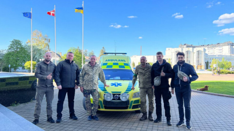 З Волині на Харківщину передали автомобіль швидкої допомоги. ФОТО