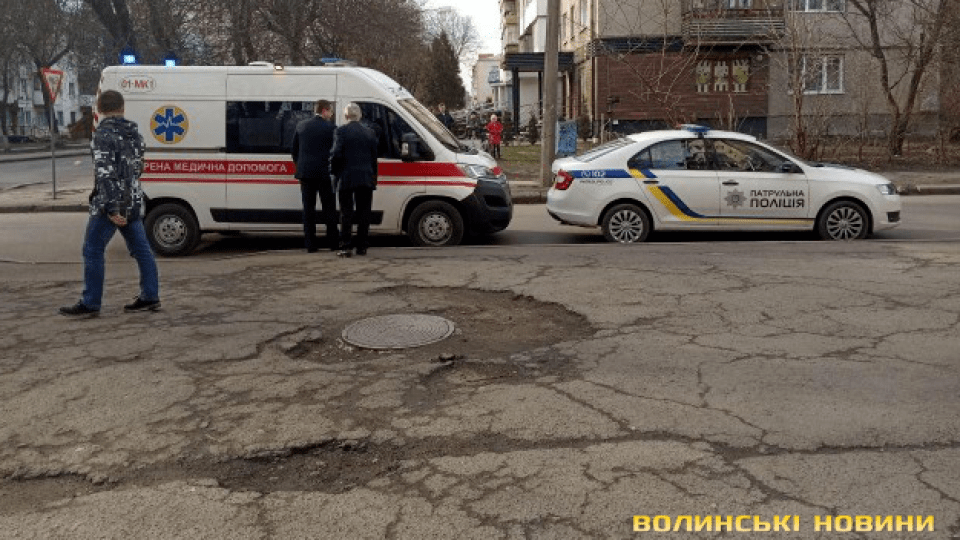У Луцьку пішохід, якого збило авто, заплатить штраф