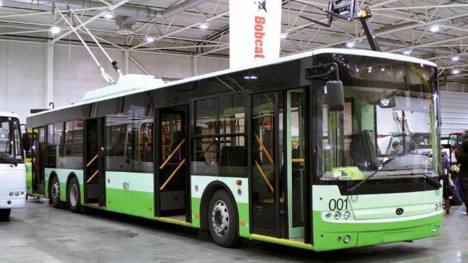 Новенькі тролейбуси луцького заводу їздитимуть у Сумах