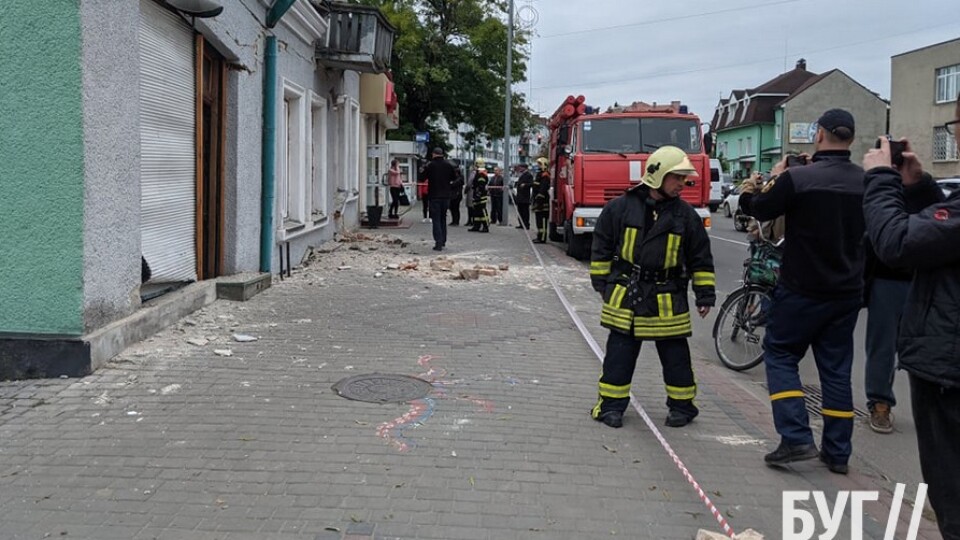 У Володимирі обвалився будинок, якому приблизно 100 років