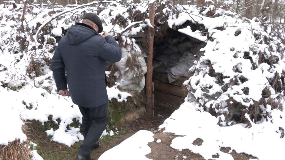 На Волині в прикордонних з білоруссю лісах селяни облаштували сховища