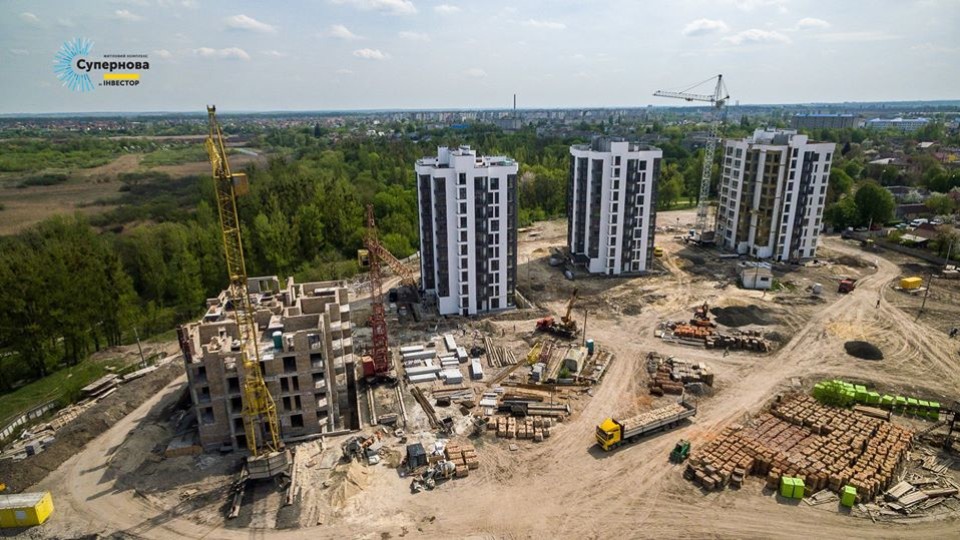 Як у Луцьку будують ЖК «Супернова». ФОТОЗВІТ