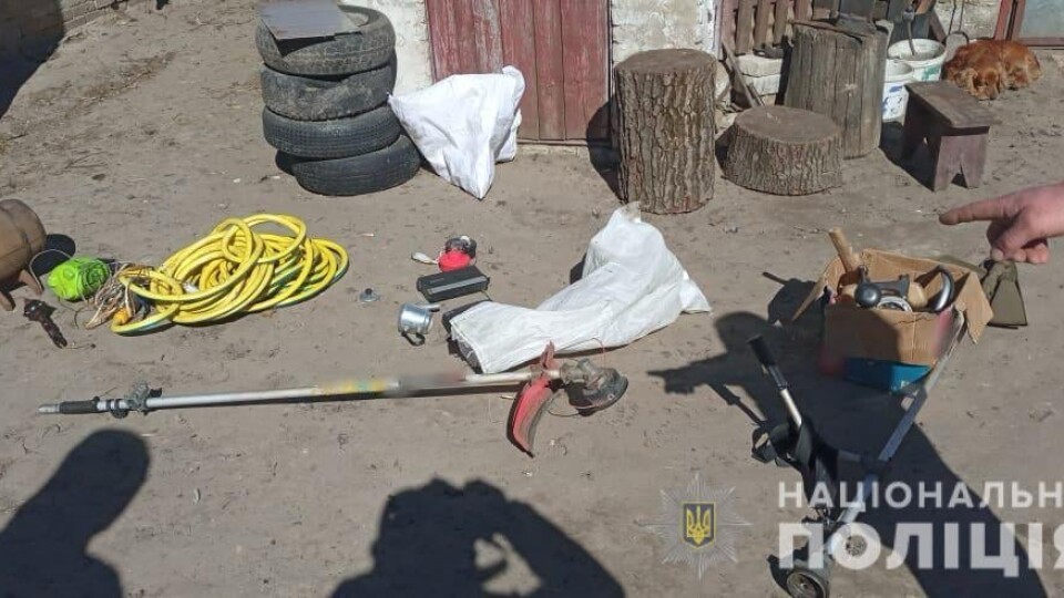 Волинські поліцейські спіймали чоловіків, які обкрадали дачі