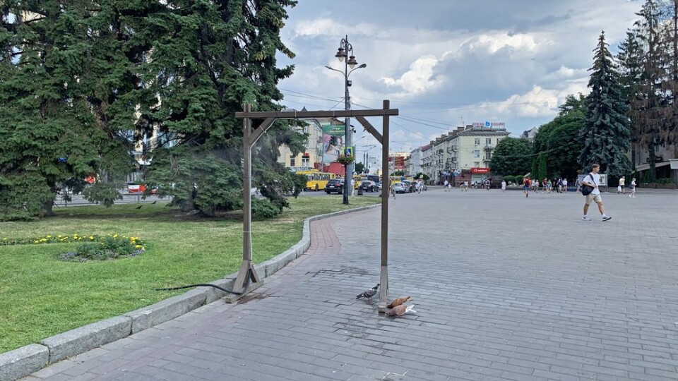 У Луцьку встановили чотири вуличні душі. Де саме