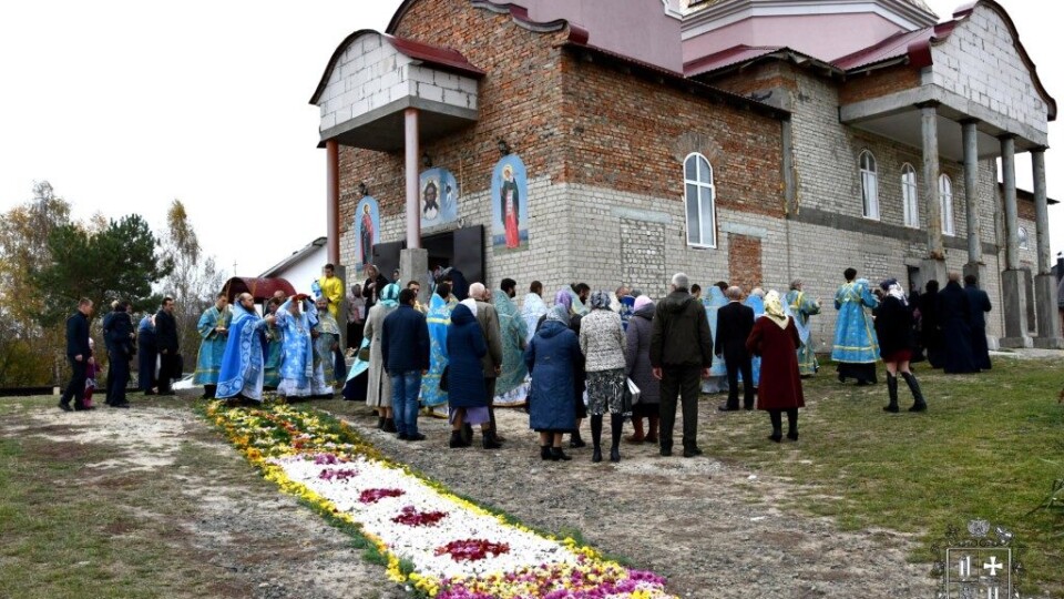 Біля Луцька відкрили церкву