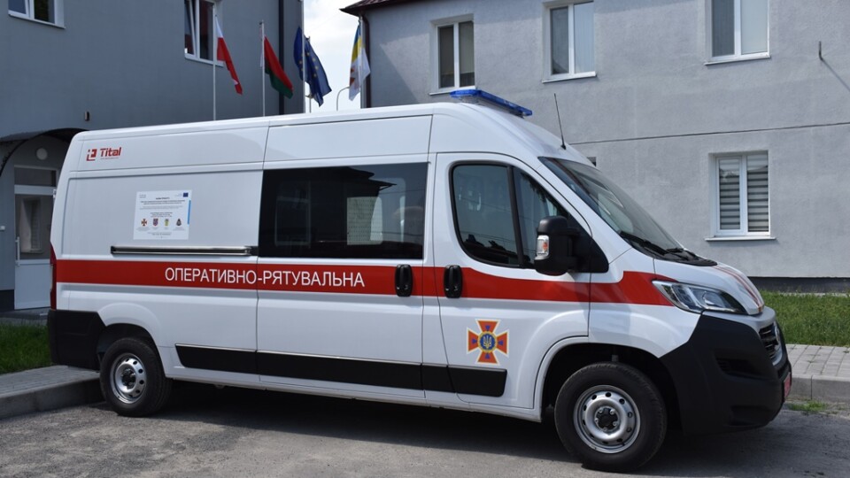 Волинські рятувальники отримали новий спецавтомобіль