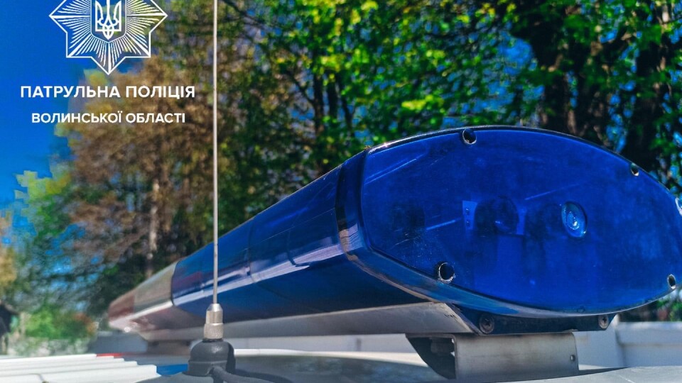 На Волині на блокопості зупинили неповнолітнього мотоцикліста без посвідчення