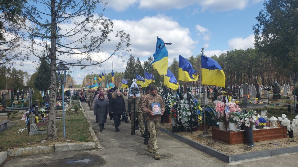 На Волині поховали захисника. ФОТО
