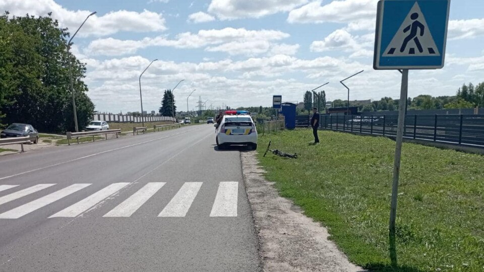 На Волині 24-річний лучанин збив велосипедиста та втік