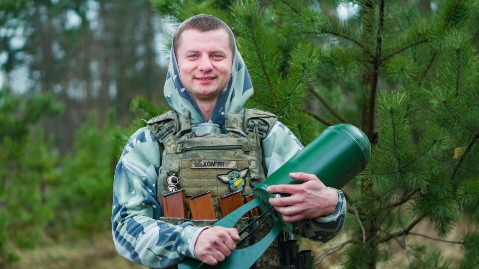«Хом’як» – воїн, який мріє про мир, поле, дітей і... просто жити