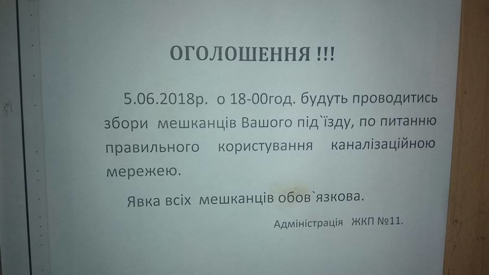 «Каналізаційні тонкості буття!» У Луцьку організовують нестандартні майстер-класи