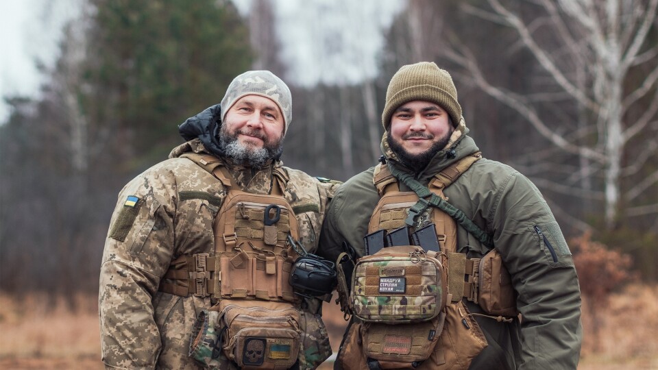 «Уль» та «Економіст»: батько і син пліч-о-пліч боронять Україну у лавах ЗСУ
