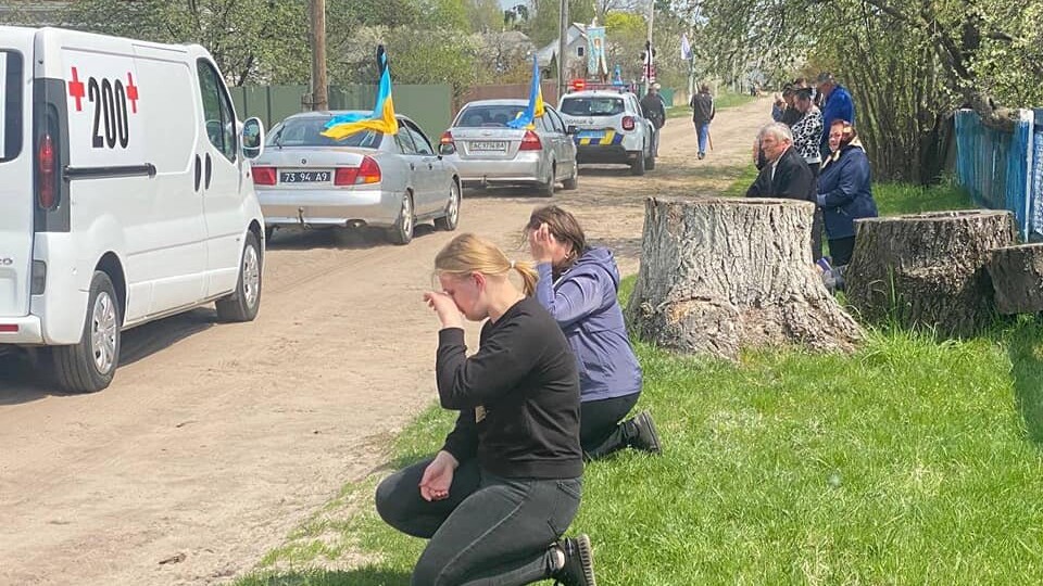 На Волині поховали військового, який загинув у бою під Харковом