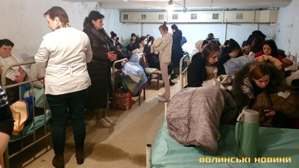 У бомбосховищі Волинського перинатального центру народилися два хлопчики