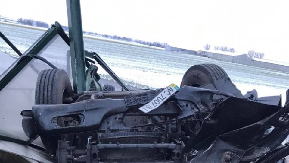 У Польщі розбилася фура на волинських номерах. Водій загинув