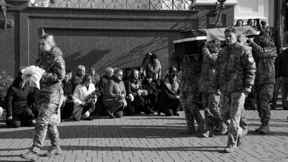 У Луцьку попрощалися із захисником України Валерієм Павлюком. ФОТО