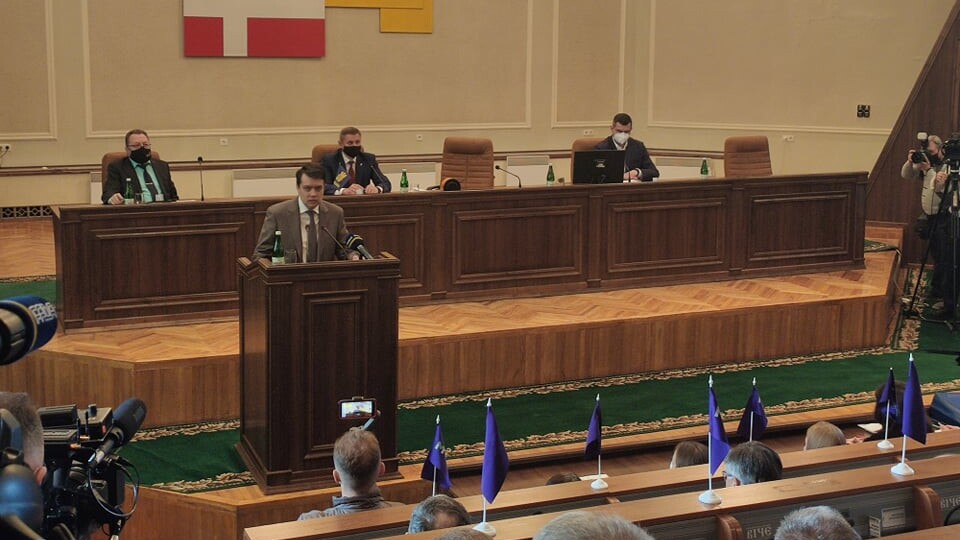 Дмитро Разумков приїхав до Луцька