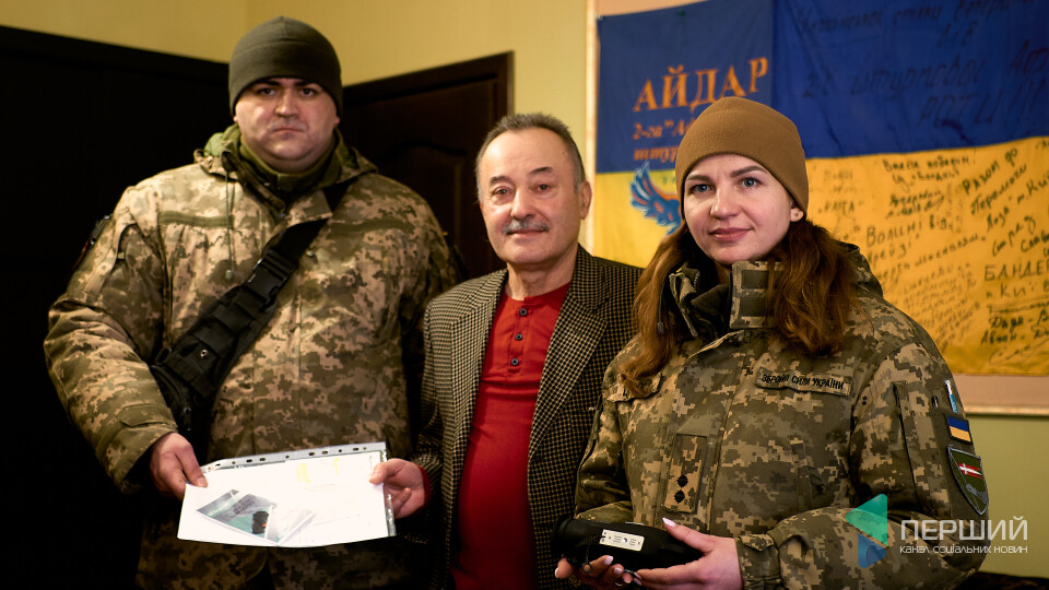 «Більше гранатопаду на голови ворогів». Волинські пенсіонери посилили обладнанням 14 бригаду