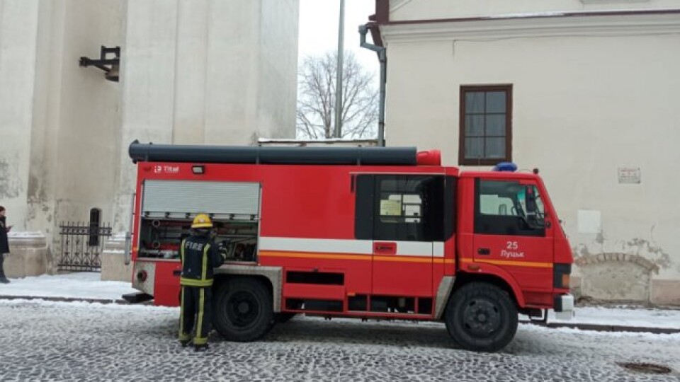 У Луцьку в Старому місті – пожежа