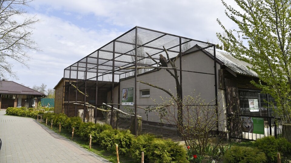За зароблені гроші у Луцькому зоопарку збудували новий вольєр