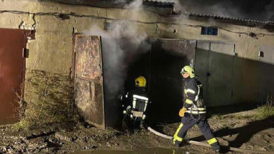 У луцькій п'ятиверхівці вночі горів підвал