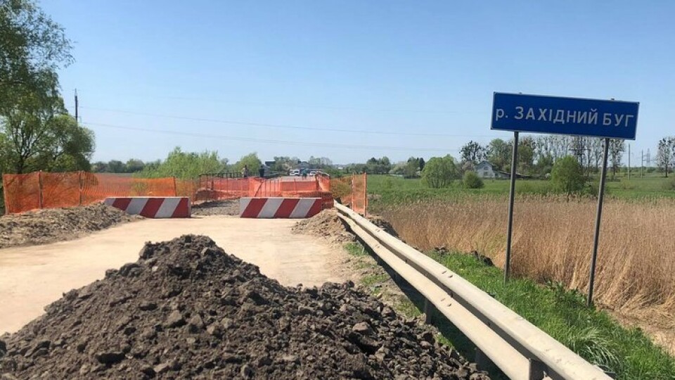 На трасі Луцьк - Львів замість обваленого мосту хочуть збудувати тимчасовий