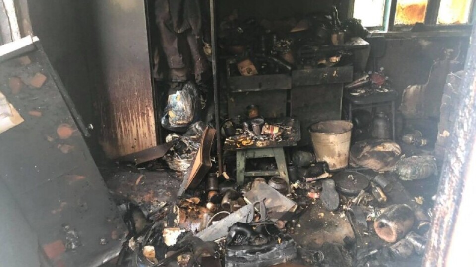 Повідомили, від чого спалахнув будинок на Волині, у якому згорів чоловік
