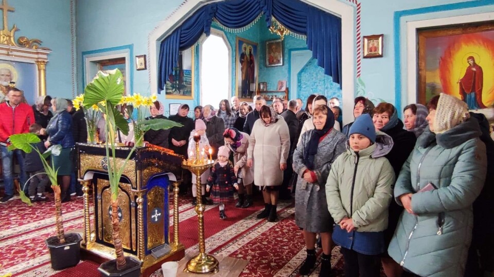 У Вербну неділю ще один храм Турійського району перейшов у ПЦУ