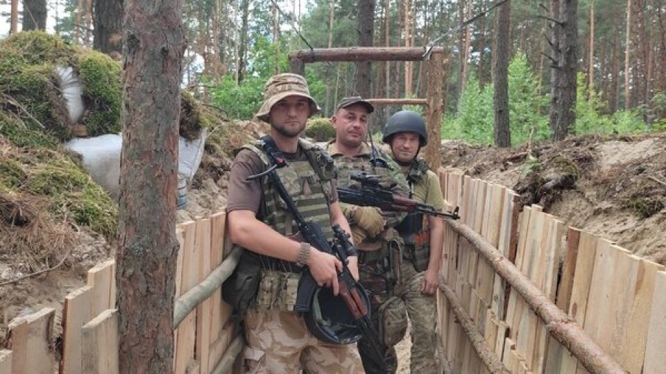 Волинські тероборонівці показали закріплені позиції біля кордону з Білоруссю. ВІДЕО