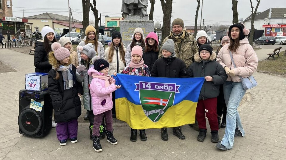 На Волині діти зібрали мільйон гривень для військових з 14-ї бригади. ФОТО, ВІДЕО