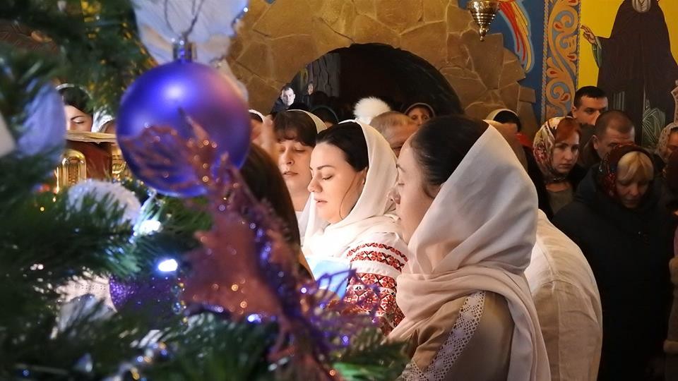 Різдво Христове у Жидичинському монастирі. ФОТО