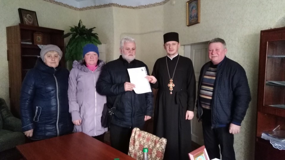 У П'ятиднях Володимир-Волинського району священик підтримав громаду