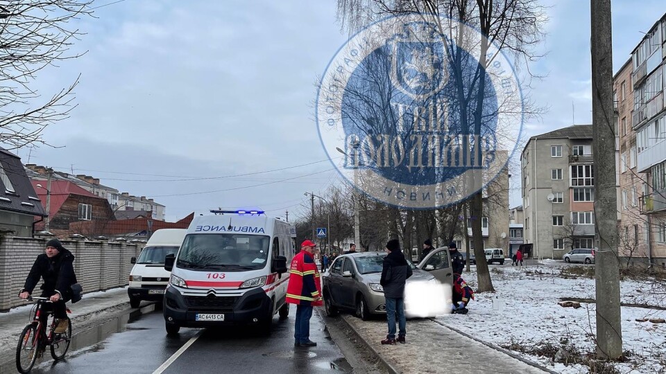 У Володимирі водій помер за кермом