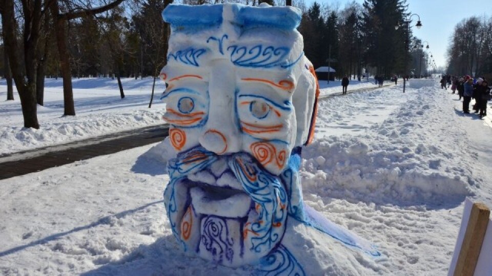 У Луцьку відбувся пленер снігових скульптур. Фото