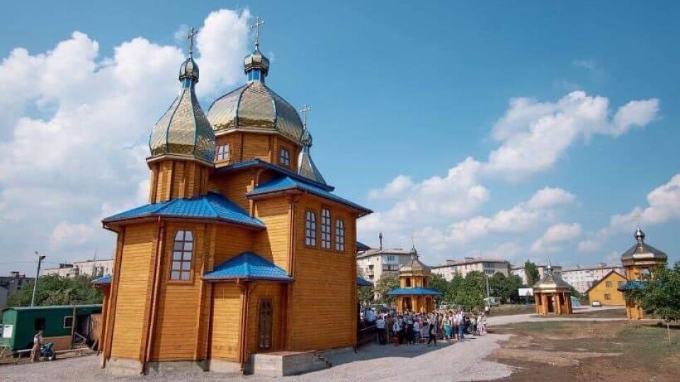 Волиняни будували храм у Волновасі: як це було. ФОТО