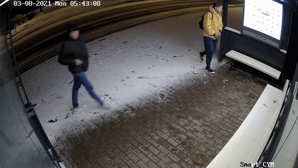 Упізнали хулігана, який розмалював «розумну» зупинку в центрі Луцька. Відео розкаяння