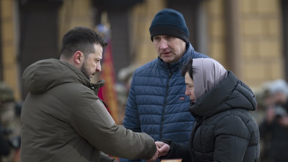 Зеленський вручив у Києві орден «Золота Зірка» батькам полеглого Героя з Волині