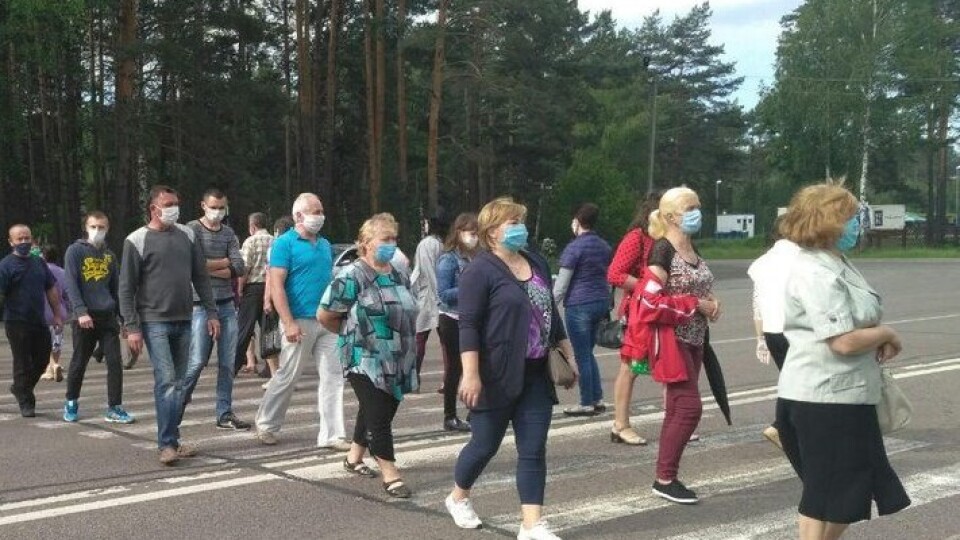 Протест проти укрупнення районів. Волиняни перекрили дорогу