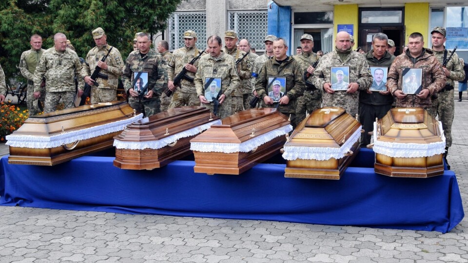Любешівщина попрощалися із п’ятьма загиблими Героями. ФОТО