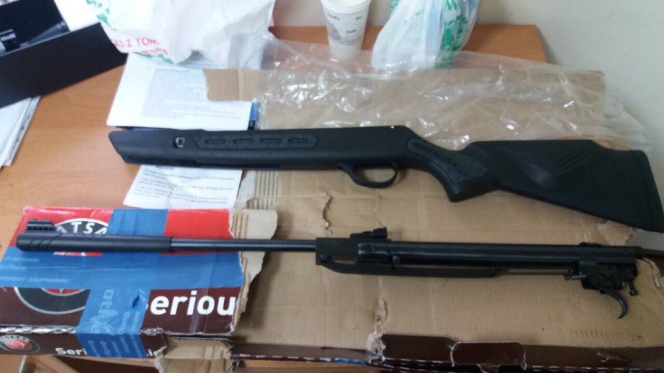 На «Ягодині» в пасажира рейсового автобуса виявили пневмат із набоями