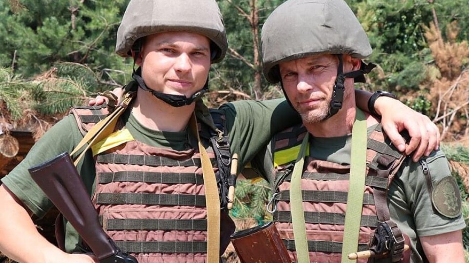 Спільна мрія, окоп та ім’я: батько й син разом служать в Національній гвардії Луцька