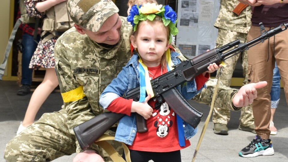 У Луцьку для дітей організували патріотичний захід