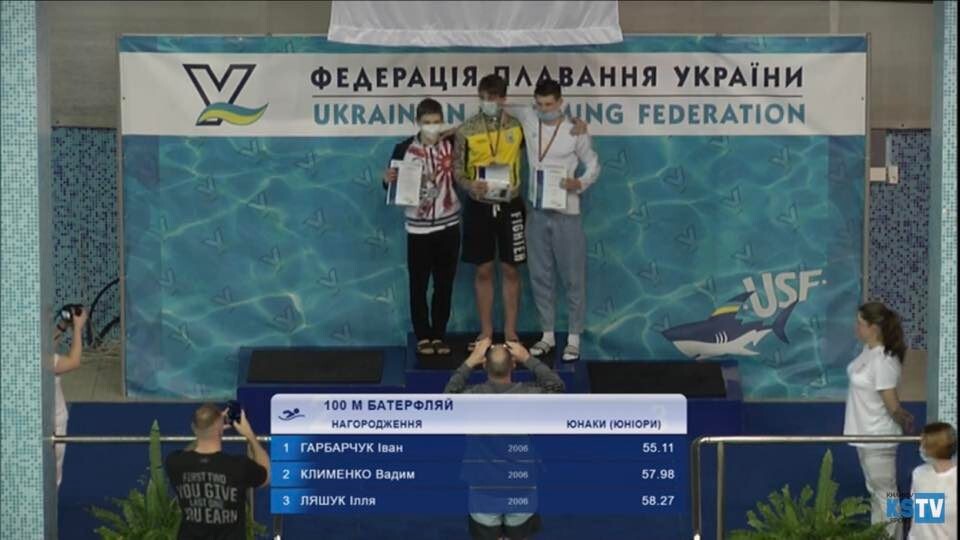 Волинські плавці здобули нагороди на чемпіонаті України