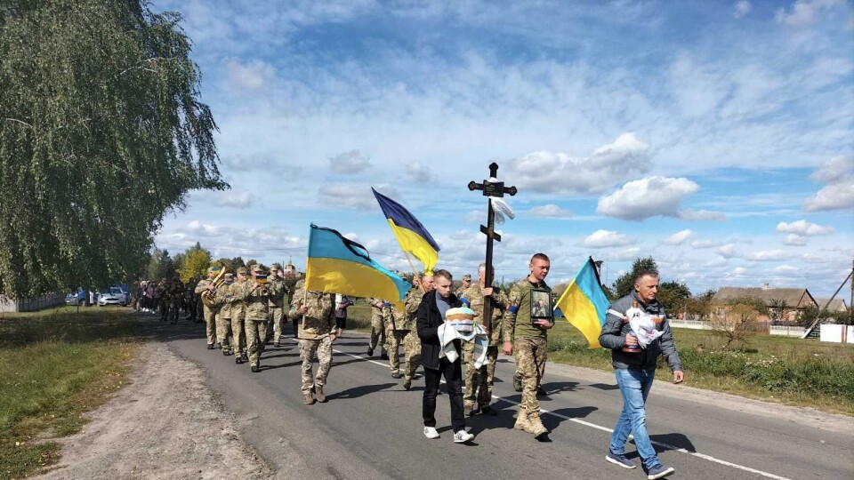 В останню путь провели Героя з Волині Володимира Лепу