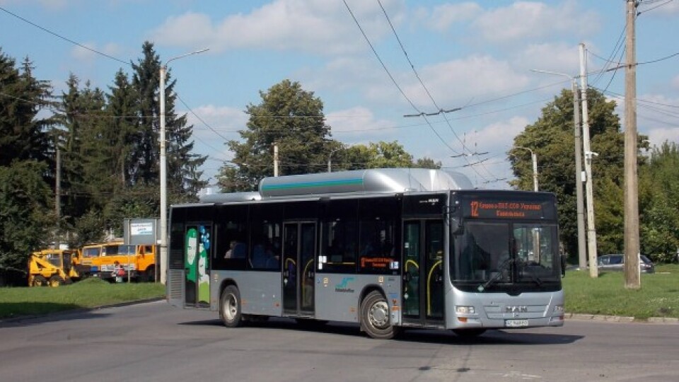 У Луцьку на маршруті №12 їздять автобуси MAN